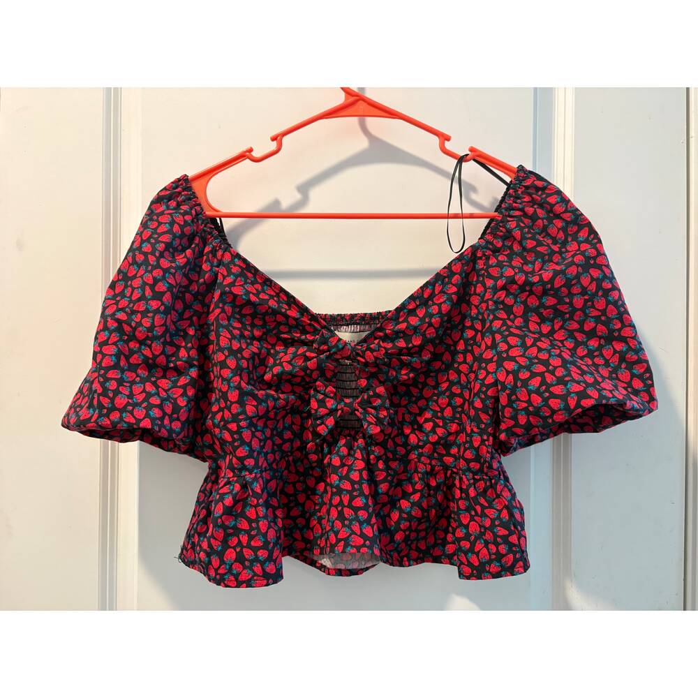 Band Of The Free Large Women Top